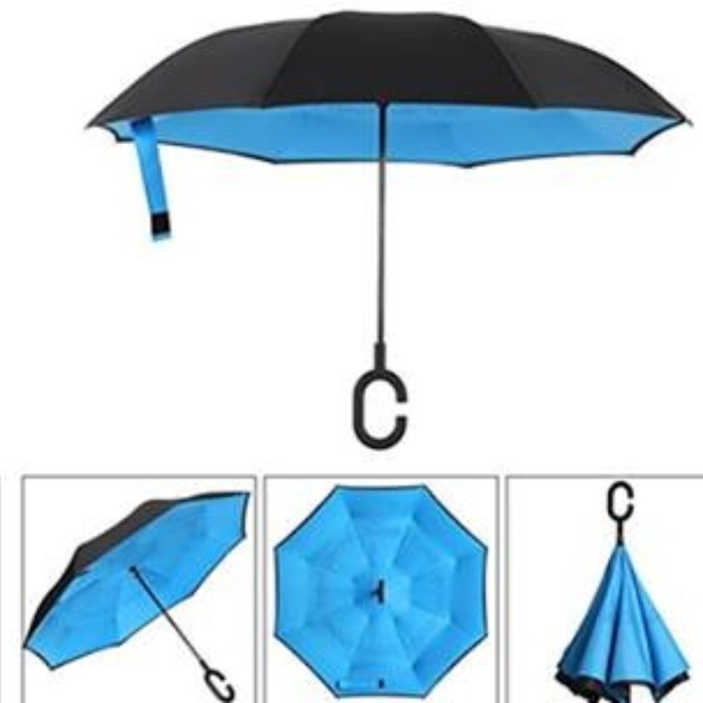Inverted Umbrellas Reverse Folding Umbrella